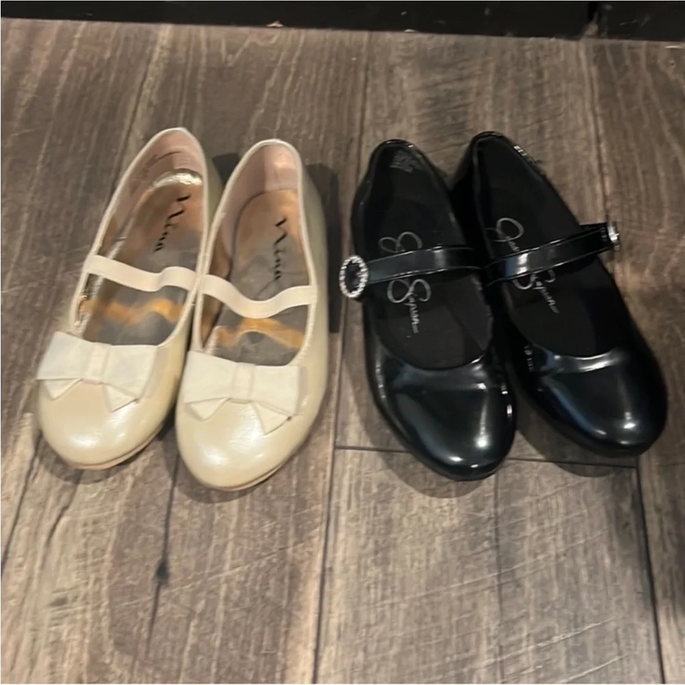 2 pair lot authentic Nina shoes sz 11.5 & Jessica Simpson shoes sz 12